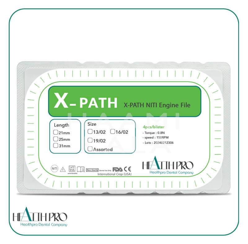 فایل روتاری Path file مدل X-Path برند Health Pro Dental