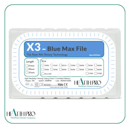 فایل روتاری X3 Blue برند Health Pro Dental