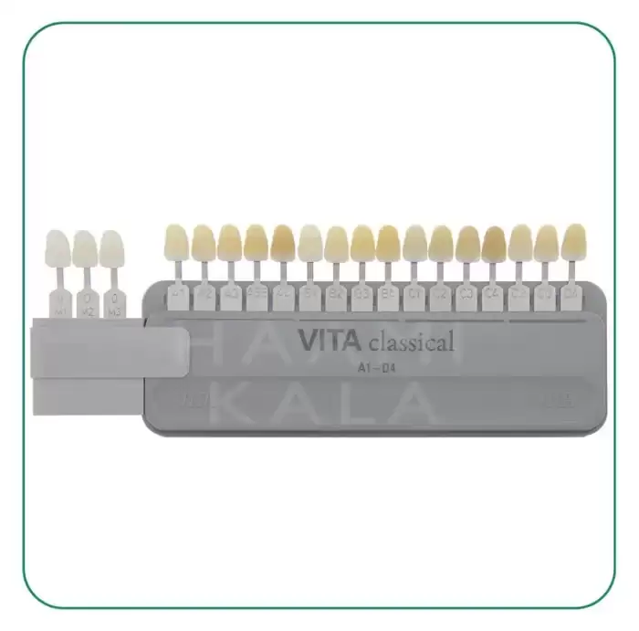 نمونه رنگ ویتا کلاسیک با شاخه ی بلیچ برند Vita