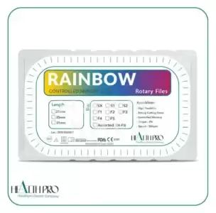 فایل روتاری رنگین کمانی Rainbow برند HealthPro Dental